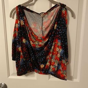Floral crop top